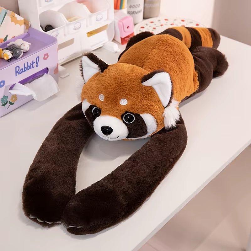 50/60/65Cm Long Arm Stuffed Animal Arm Weighted Soft Plush Pillow Raccoon Koala Bear Sloth Dinosaur Gift for Boys and Girls - Taramos